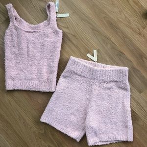 Skims cozy collection set. new with tags. Never been worn. Dusk color.